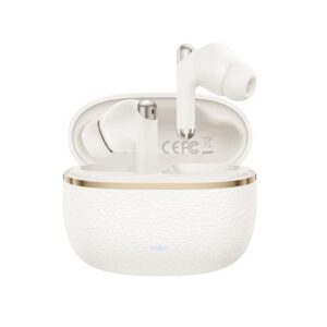 xo g33 auriculares bluetooth 5.4 tws cancelacion de ruido enc+anc caja texturizada control tactil color blanco