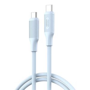xo nbq265b cable usb c macho a usb c macho 1m 60w color azul