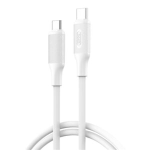 xo nbq265b cable usb c macho a usb c macho 1m 60w color blanco