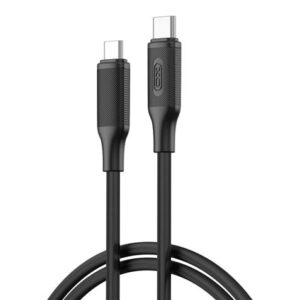 xo nbq265b cable usb c macho a usb c macho 1m 60w color negro
