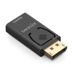 aisens conversor displayport a hdmi dp/m hdmi/h 4k30hz color negro