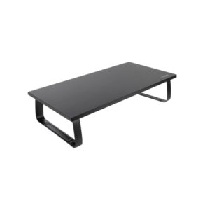 tooq tqmr111 soporte elevador para monitor o portatil madera peso max. 20kg color negro