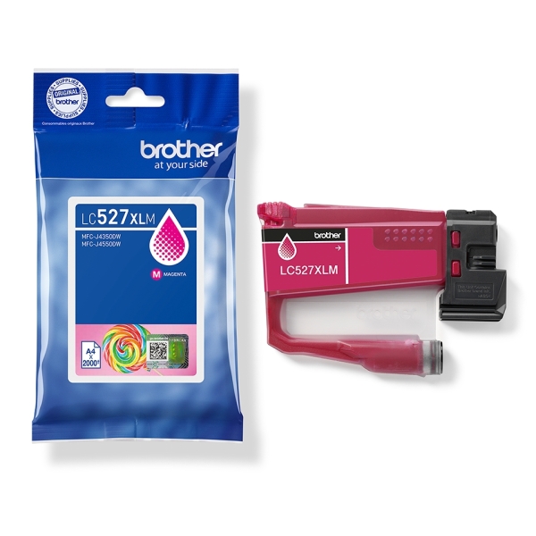 brother lc527xl magenta cartucho de tinta original lc527xlm