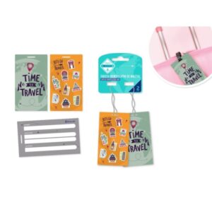 bismark pack con 2 tarjetas identificativas 2 diseños diferentes