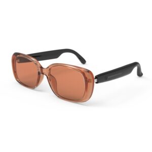 energy sistem urban music amber gafas bluetooth cristales polarizados con proteccion uv400 superior y anti luz azul reproduccion de musica microfono y asistente de voz ipx5 control tactil color amber
