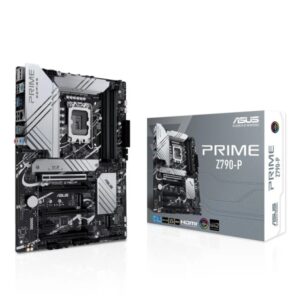 asus prime z790 p placa base intel 1700 hdmi, displayport, pcie 3.0, 4.0 y 5.0 m2, 4x sata iii, usb 2.0, 3.2, usb c, rj 45