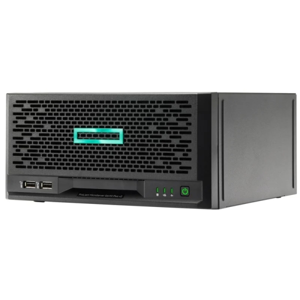 hpe proliant microserver gen10 plus v2 servidor intel xeon e 2314 32gb 2tb ssd displayport y vga usb a 3.2 gen1 y gen2