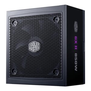 cooler master fuente de alimentacion 80 plus gold 850w atx 3.1 pfc activo full modular ventilador 120mm