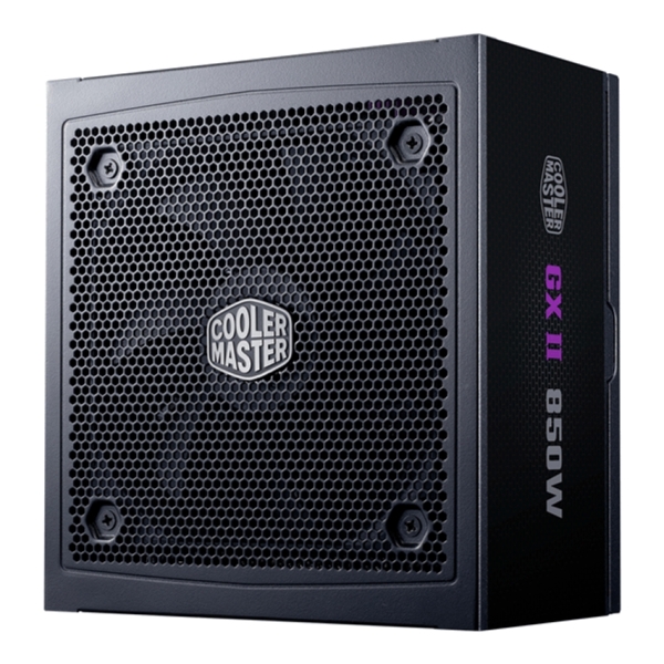 cooler master fuente de alimentacion 80 plus gold 850w atx 3.1 pfc activo full modular ventilador 120mm