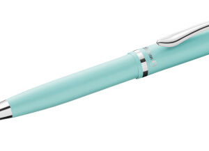 pelikan jazz pastel boligrafo con mecanismo de giro punta mediana cuerpo lacado recargable color menta pastel