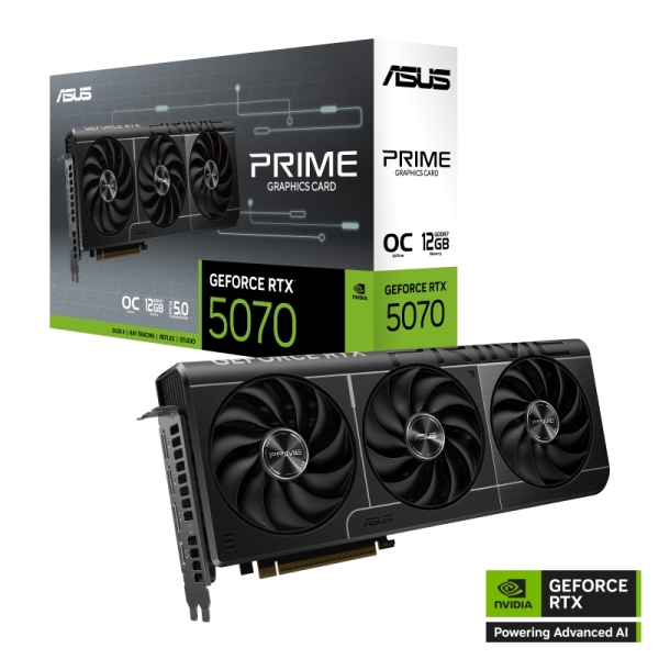 asus geforce prime rtx5070 o12g oc edition tarjeta grafica 12 gb gddr7