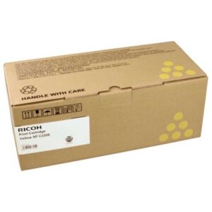 ricoh spc220/spc221/spc222/spc240 amarillo cartucho de toner original 407643