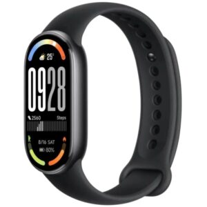 xiaomi mi smart band 10 pulsera de actividad pantalla amoled 1.72" bluetooth 5.4 mas de 150 modos deportivos funciones de vigilancia de la salud autonomia hasta 21 dias color negro