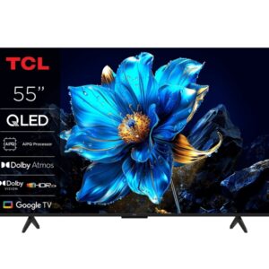 tcl 55p7k televisor smart tv 55" qled ultrahd 4k hdr google tv wifi dolby atmos dolby vision game accelerator
