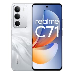 realme c71 smartphone pantalla 6.67" 8gb 256gb camara 50mp bateria 6000mah carga rapida 45w color blanco