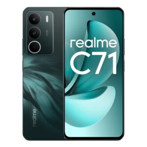 realme c71 smartphone pantalla 6.67" 8gb 256gb camara 50mp bateria 6000mah carga rapida 45w color verde