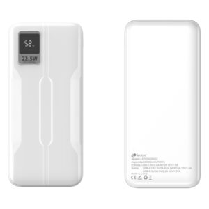 leotec powerbank 20.000 mah pd 22.5w color blanco