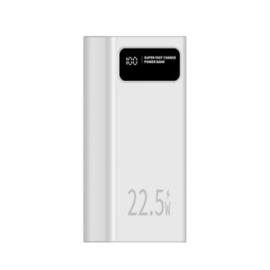 leotec powerbank 30.000 mah pd 22.5w color blanco