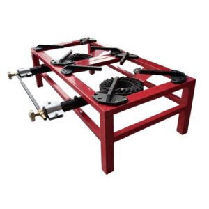 muvip mv0629 hornillo a gas portatil reforzado quemador de hierro fundido potencia 15kw llave de regulacion de gas compatible con butano y propano 2 fuegos color rojo