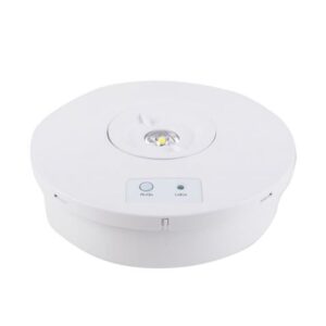 elbat luz de emergencia sobre pared 330 lumens 6000k 2w luz fria 3 horas de autonomia bateria de litio