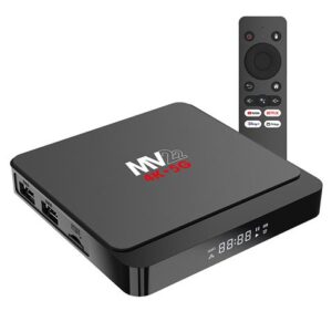 muvip mv22 mini pc smart tv 4k 5g android 14 quad core 2gb ram 16gb color negro