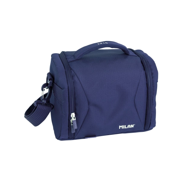 milan coleccion 430 bolsa isotermica porta alimentos 5l interior aislante termico apertura total color azul marino