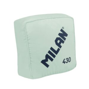 milan coleccion 430 cojin con forma y color de la goma de borrar milan 430 medidas 35x35x16cm color verde
