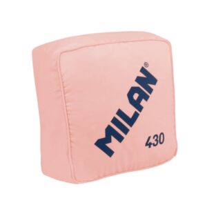 milan coleccion 430 cojin con forma y color de la goma de borrar milan 430 medidas 35x35x16cm color rosa