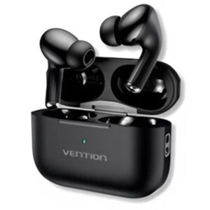 vention echo lite e11 auriculares bluetooth 5.4 con estuche de carga true wireless 6h autonomia color negro