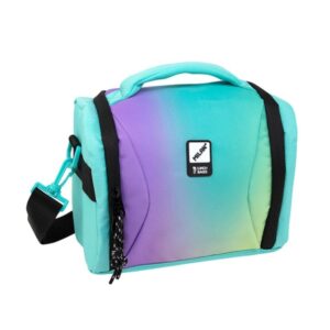 milan sunset bolsa isotermica porta alimentos 5l interior aislante termico apertura total correa regulable y extraible color turquesa