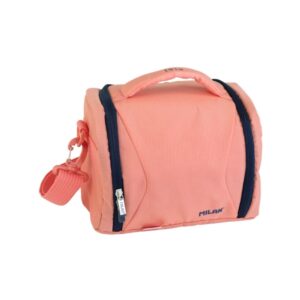 milan coleccion 430 bolsa isotermica porta alimentos 5l interior aislante termico apertura total color rosa