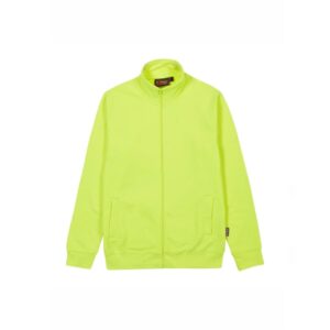 upower sotra sudadera de trabajo sin capucha talla 4xl cremallera, polialgodon perchado, diseño ergonomico, puños y dobladillo elastico, bolsillos laterales, proteccion dpi1 color amarillo