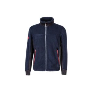 upower bark chaqueta de felpa osito talla 4xl cremallera full zip, aislamiento termico, insertos elastizados, multiples bolsillos, cordon anti enredo, proteccion dpi1 color azul marino