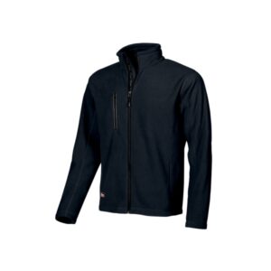 upower warm chaqueta de lana talla 4xl comodidad y durabilidad, cremallera interna, proteccion dpi1, material 100% poliester color azul marino