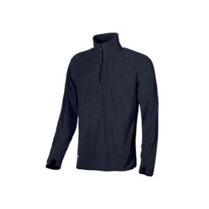 upower artic sudadera profesional con cremallera talla xl puños microfleece con agujero para pulgar, proteccion dpi1, diseño duradero y confortable color azul marino