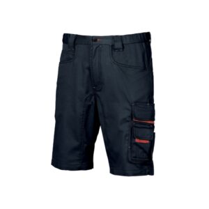 upower party pantalon corto multifuncional talla 60 multiples bolsillos, cintura ajustable, costuras reforzadas, cierre de seguridad, proteccion dpi1 color azul marino