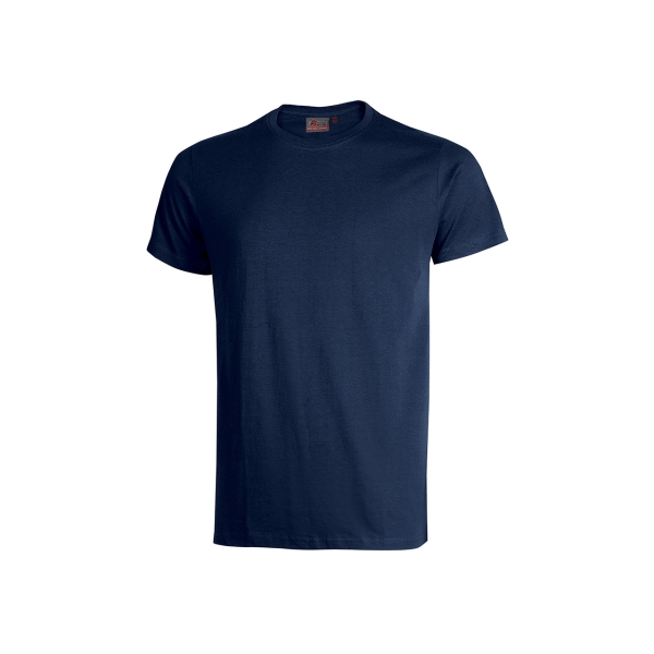 upower figi camiseta de trabajo de algodon cardado talla m suave y duradera, cuello elastico acanalado, cinta para sudor, proteccion dpi1 color azul marino