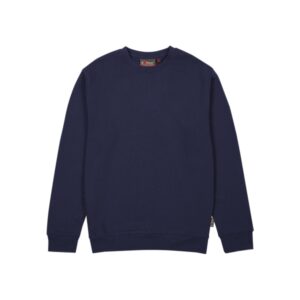 upower tupai sudadera de cuello redondo talla l french terry de verano, libertad de movimiento, transpirable y resistente, detalles en punto elastico, estilo y durabilidad color azul marino