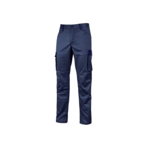 upower crazy pantalones cargo stretch talla m bolsillos multifuncionales, detalles reflectantes, cinturilla elastica, rodillas preformadas, proteccion dpi1, ajuste slim fit color azul oscuro westlake