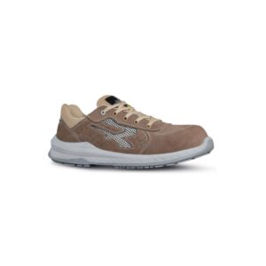 upower aerator s esd zapato de seguridad de verano talla 35 gamuza perforada, forro wingtex, plantilla antifatiga, puntera airtoe composite, antiperforacion, suela antideslizante color beige