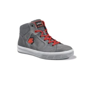 upower predator s calzado de seguridad altos talla 45 empeine en piel engrasada, extra suave e hidrofugo, puntal de aluminio resistente, suelas antideslizantes, proteccion s3s fo sr color gris