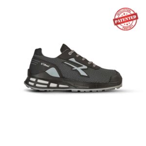 upower kaleo s esd calzado de trabajo de seguridad talla 42 antideslizante, proteccion ci, puntera airtoe aluminium, sistema antiperforacion color gris oscuro