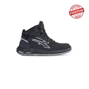 upower velar plus s esd zapato alto de seguridad talla 44 puntera airtoe aluminium, antipinchazos, alta resistencia a la abrasion, suela pu/pu high rebound, proteccion s3s ci fo sr color gris oscuro