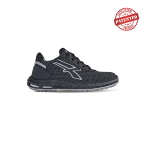 upower scudo plus s esd calzado de seguridad talla 36 puntera airtoe aluminium, antipinchazos alta resistencia a la abrasion, suela pu/pu high rebound, proteccion s3s ci fo sr color gris oscuro