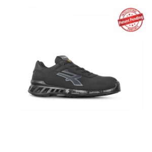 upower ben s esd calzado de seguridad resistentes al agua talla 37 puntera airtoe aluminium, suela antideslizante y antiabrasion, sistema antiperforacion, proteccion contra el frio color gris oscuro