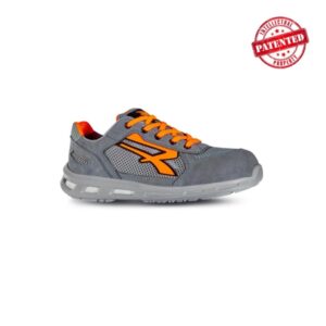 upower ultra s esd calzado de seguridad talla 41 puntera airtoe aluminium, sistema antipinchazos, suela infinergy, clase de proteccion s1ps fo sr, ligero y transpirable color gris/naranja