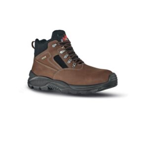 upower smash gtx s botines de seguridad impermeables talla 43 transpirables, puntal composite, antiperforacion, suela antideslizante, proteccion s7s ci fo sr color marron