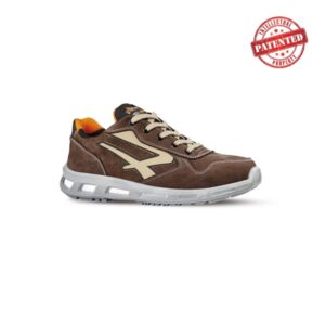 upower spyke s esd calzado de seguridad bajos talla 45 cuero nubuck resistente, puntera de aluminio, hidrofugos, antiarrugas, antideslizantes, suela de poliuretano, proteccion s3s ci fo sr color marron