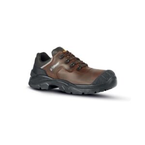 upower quebec uk s calzado de seguridad bajos talla 40 empeine piel hidrofugo, puntera airtoe composite, antideslizante, antiperforacion, proteccion s3s fo sr color marron