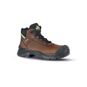 upower latitude rs l calzado de seguridad botines talla 36 empeine piel pull up hidrofugo, toe tapa poliuretano, puntal composite, antiperforacion, antideslizante, proteccion s3 fo sr color marron